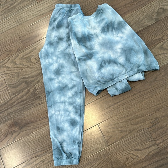 GARAGE 2 pieces tie dye set in blue - Picture 6 of 6